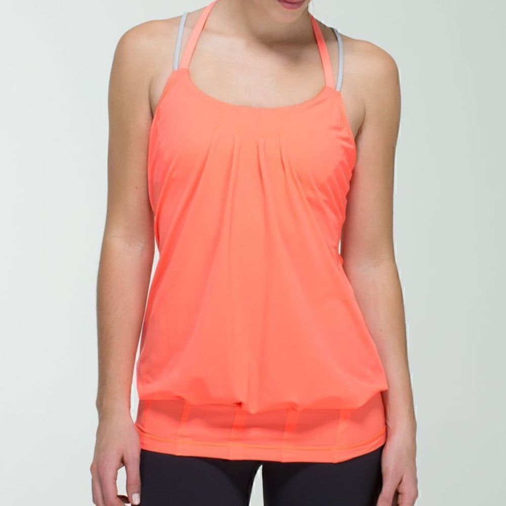 Womens Lululemon Flow & Go Tank